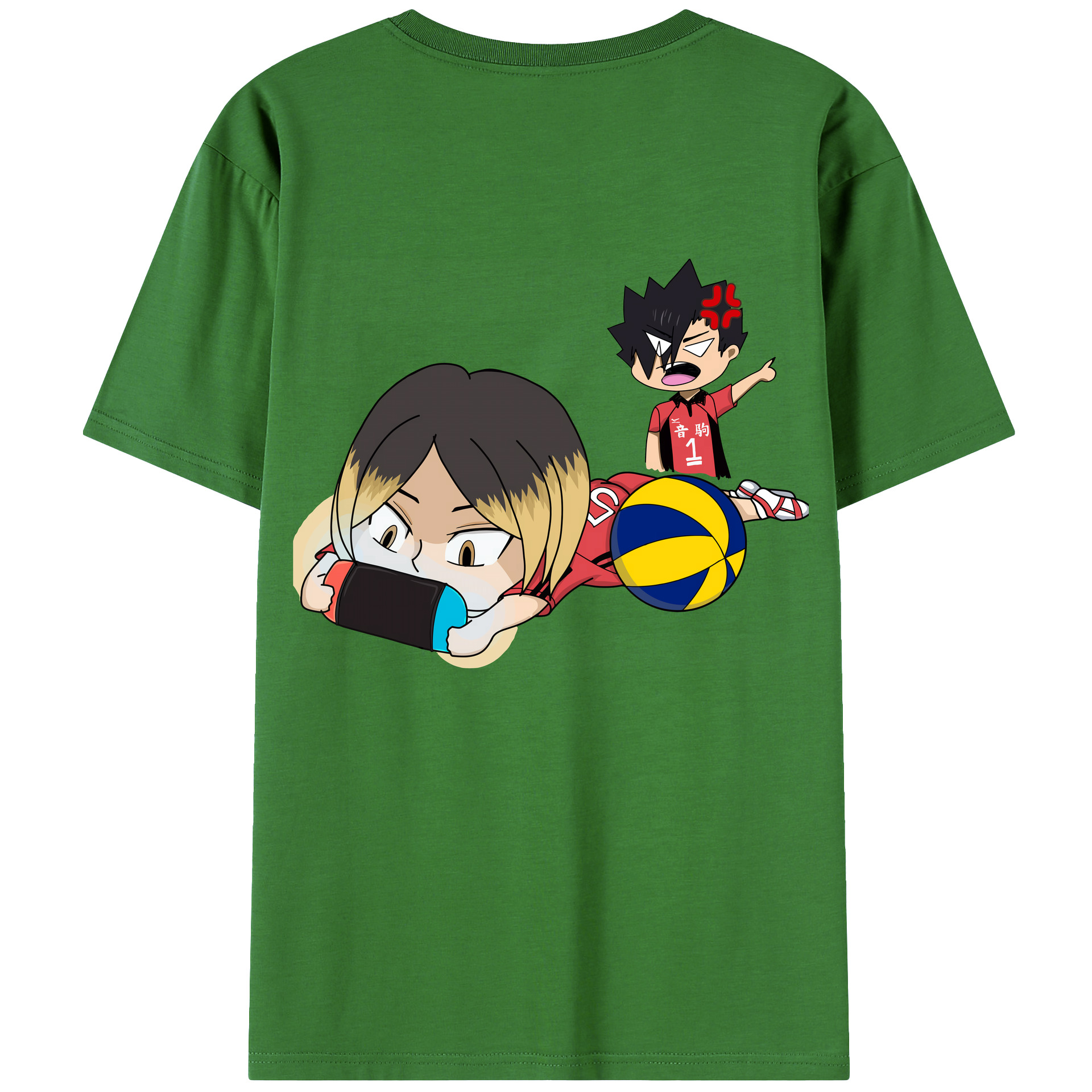 （画像用） ハイキュー!! Haikyu!! レディース半袖Tシャツ(バックプリント)